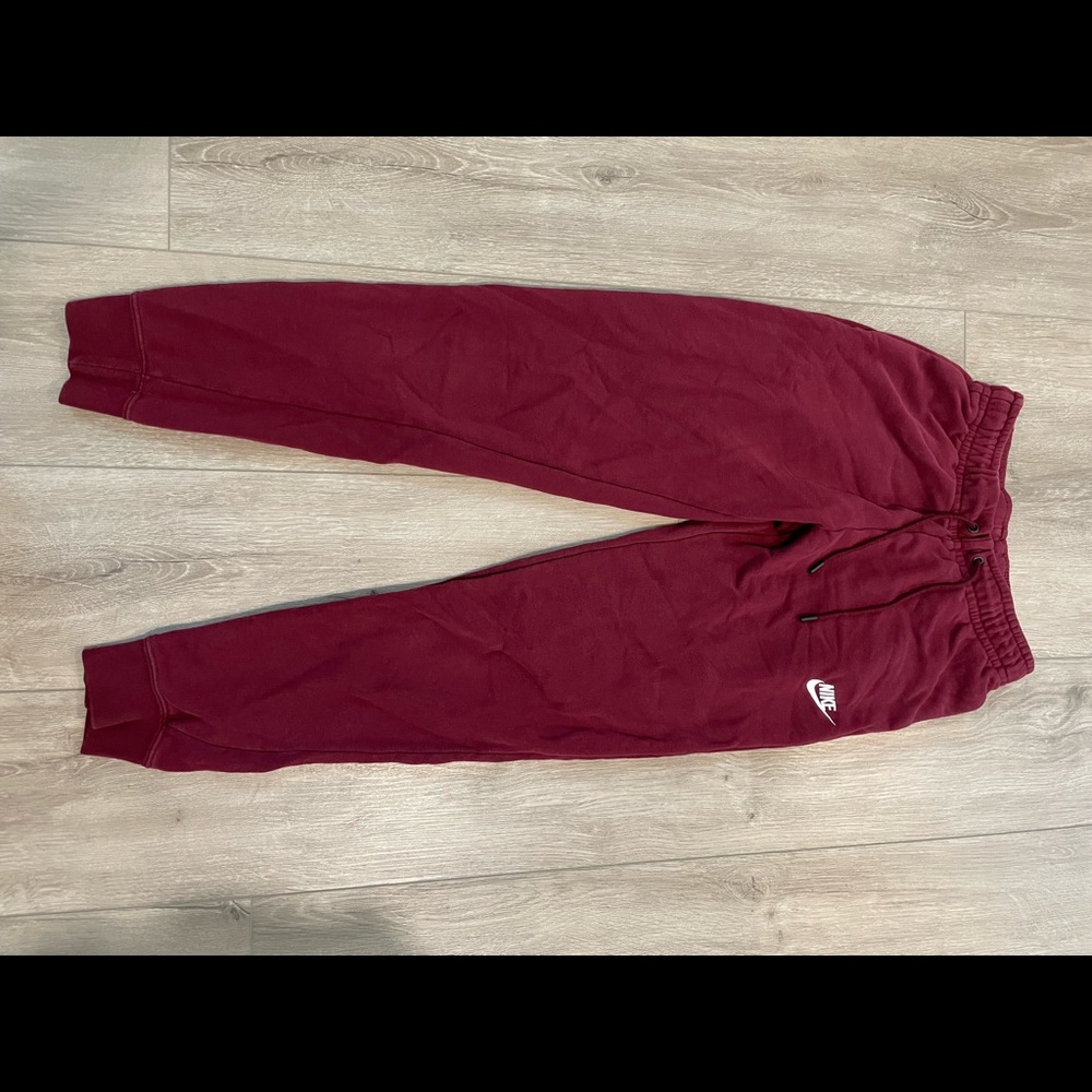 Maroon Nike Joggers
